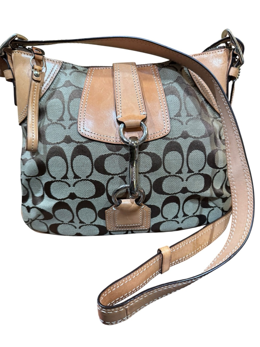 Coach Signature Soho Lynn Hobo 2 way Bag